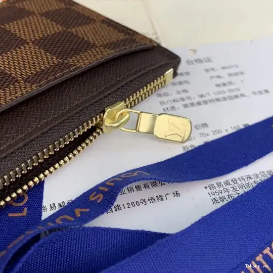 Affordable CARD COIN VUITTON LOUIS HOLDER 0629
